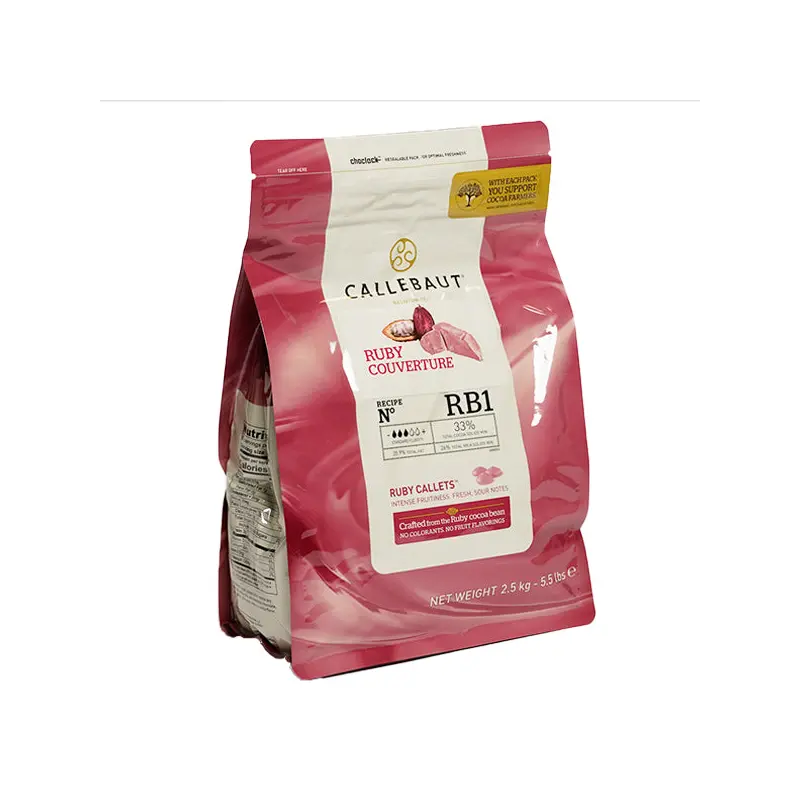 CALLEBAUT - RUBY COUVERTURE 2.5KG
