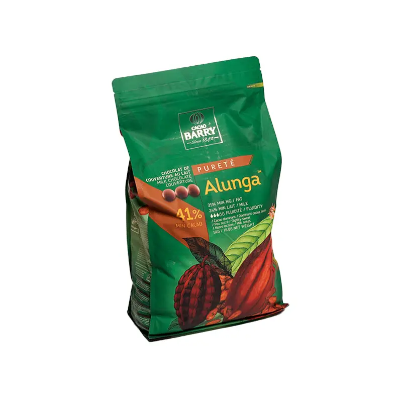 CACAO BARRY - CB ALUNGA MILK CHOCOLATE PISTOLES 5KG