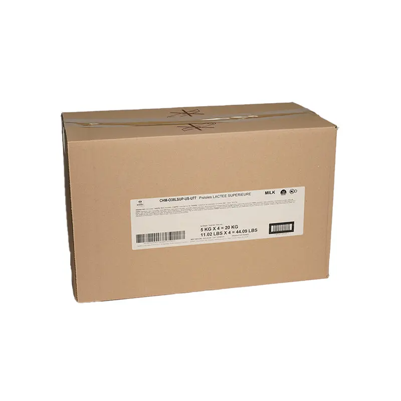 CACAO BARRY - LACTEE SUPERIEURE38% PISTOLES 4x5 KG