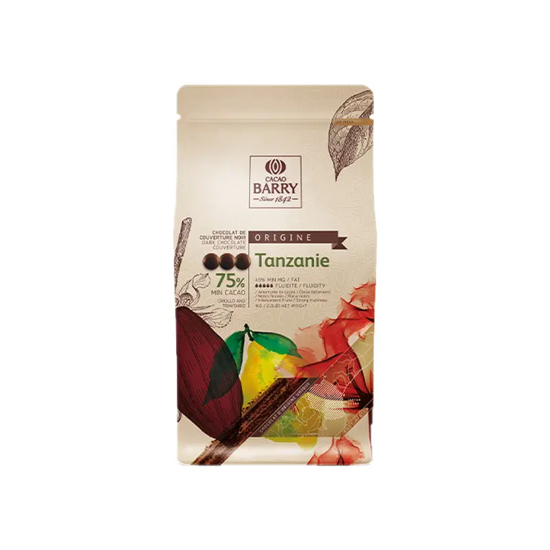 CACAO BARRY - TANZANIE 75% 6x1 KG