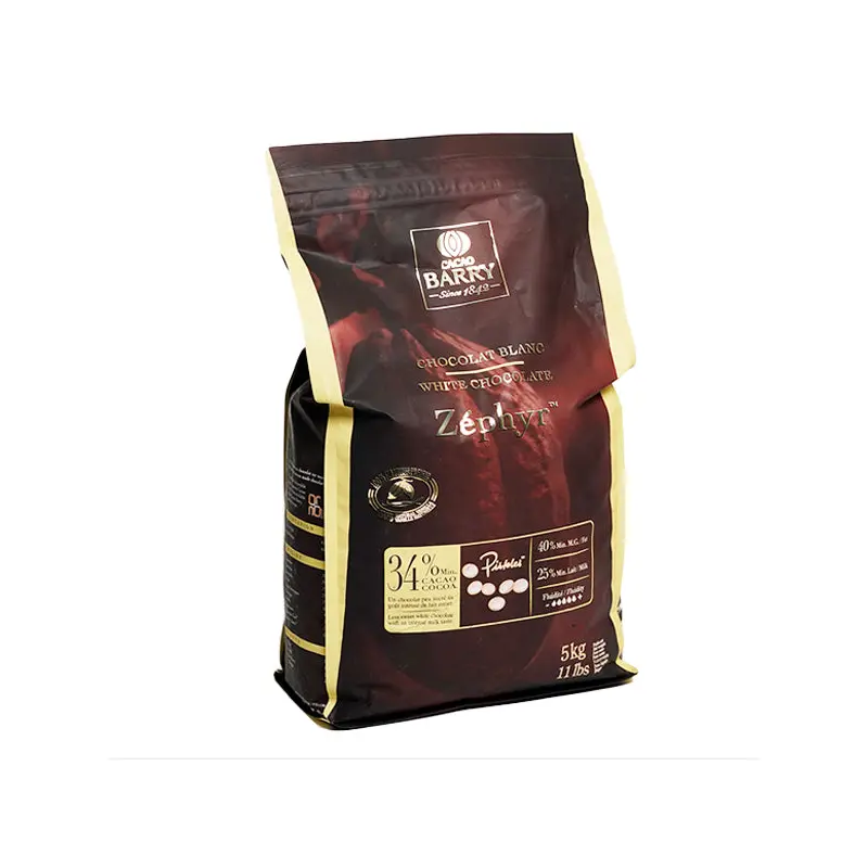 CACAO BARRY - ZEPHYR WHITE CHOCOLATE 34% 4x5 KG