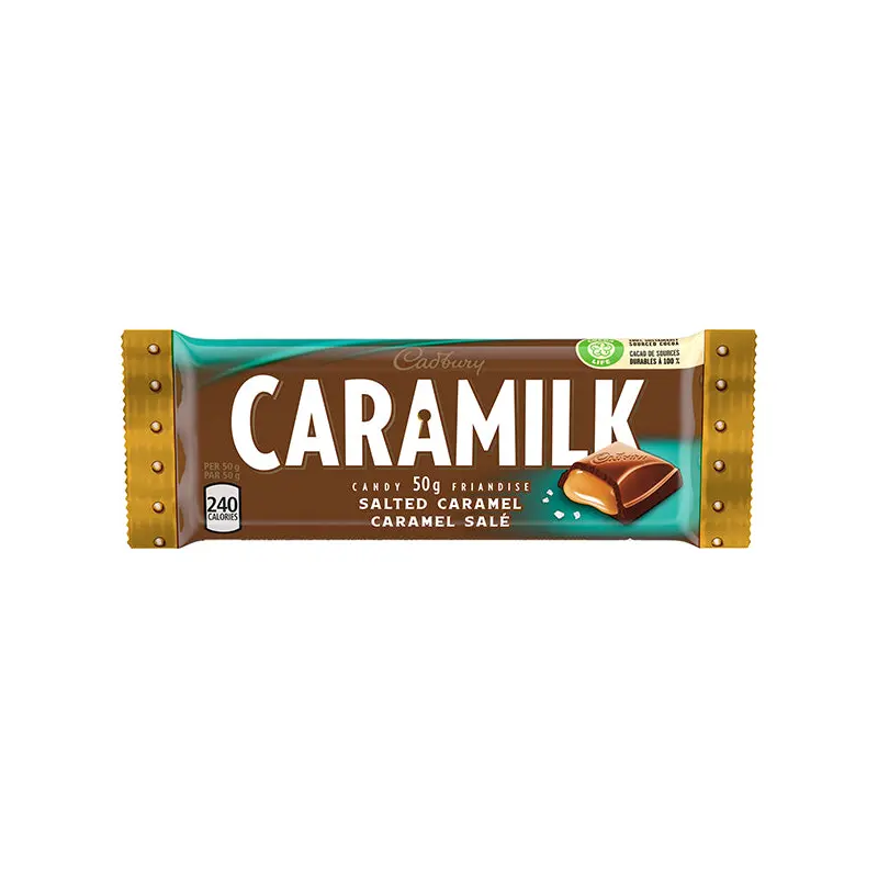 CADBURY - CARAMILK SALTED CARAMEL BAR 50GR