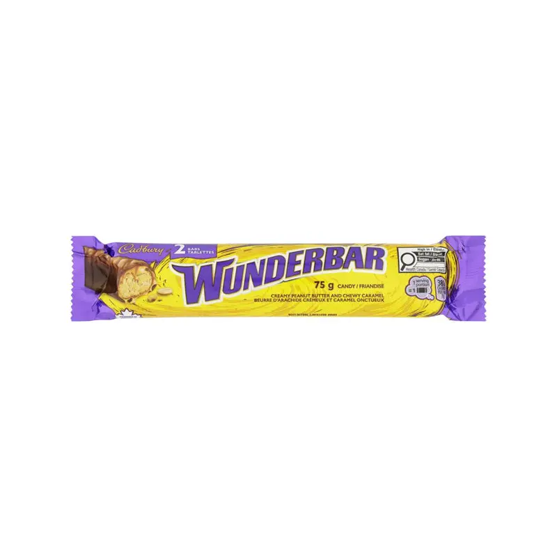 CADBURY - WUNDERBAR KING SIZE BARS 24x75 GR