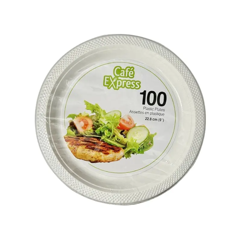 CAFE EXPRESS - 9IN HEAVY DUTY PLATES 10x100 CT